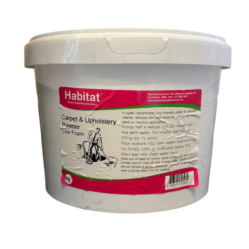 Low Foam Upholstery & Carpet Powder