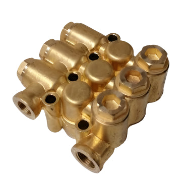 Cylinder Head for 2.2kW, 3kW and 4kW High Pressure Pumps