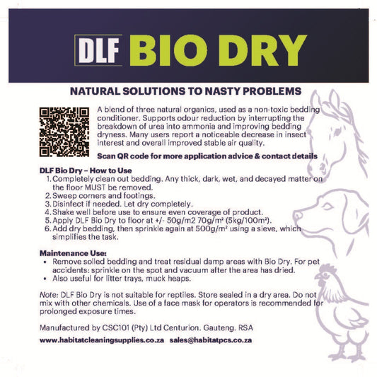 DLF Bio Dry - Bedding Amendment