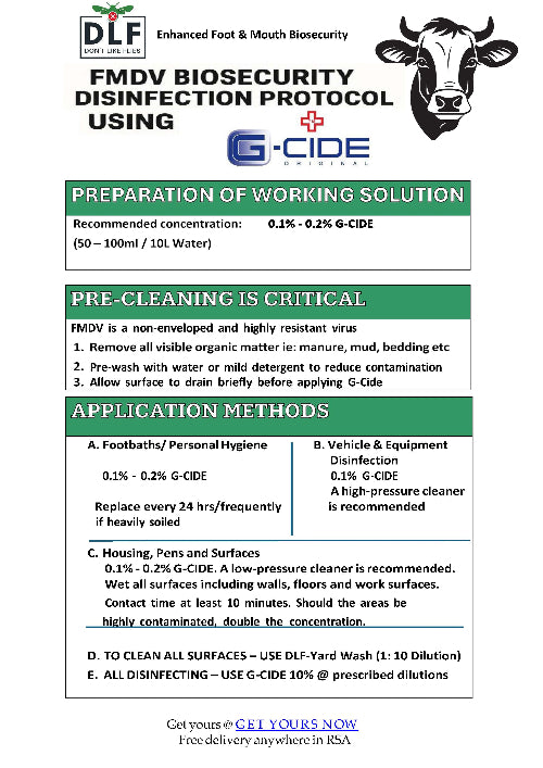G-Cide Disinfectant