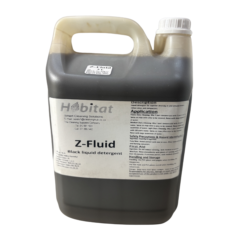 Habitat Black Fluid - Cleaning Hub Centurion. Factory shop