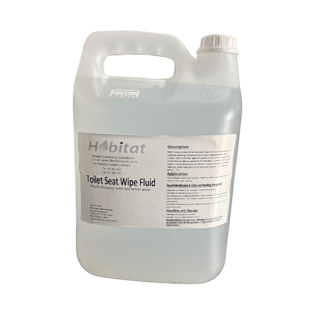 Toilet seat & Washroom wipe