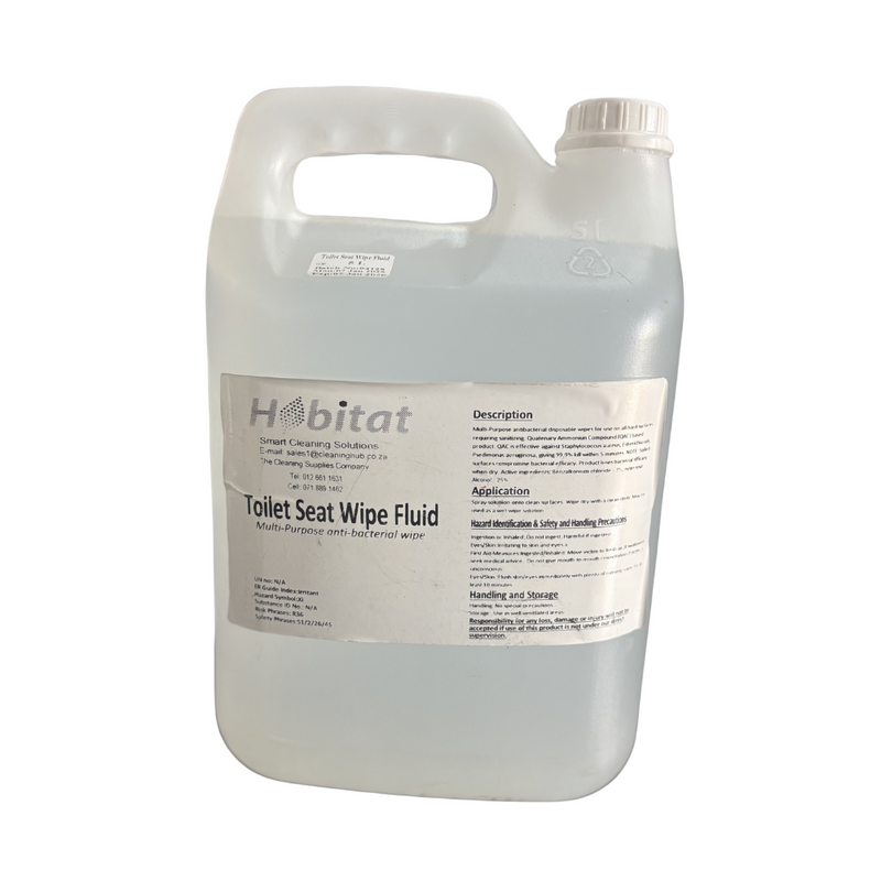 Toilet seat & Washroom wipe