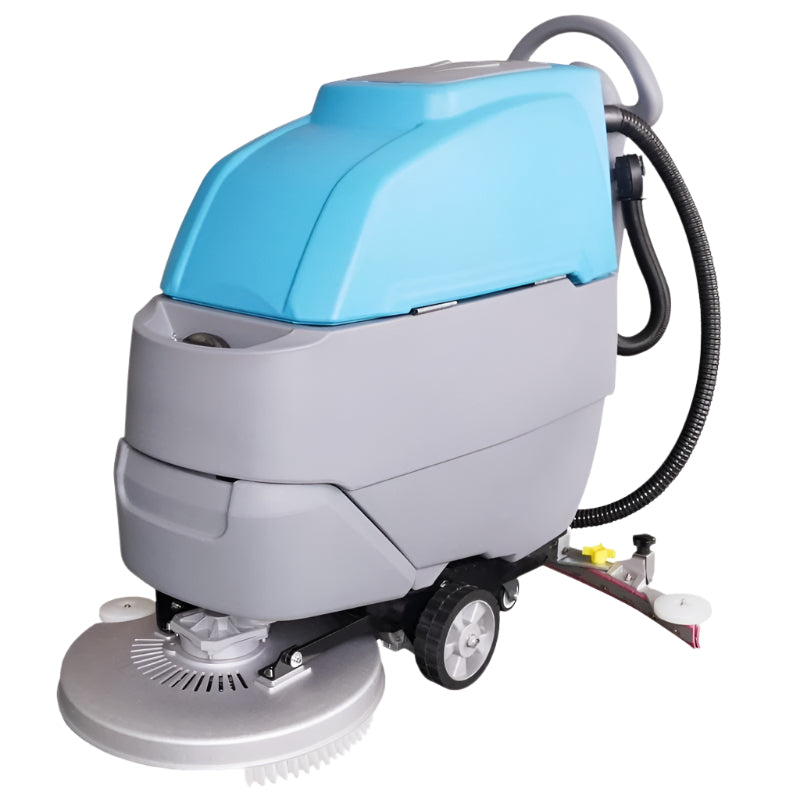 Battery Powered Auto Pull Floor Scrubbing Machine