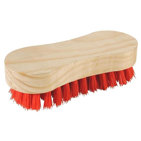 Small Scrub brush with wooden grip
