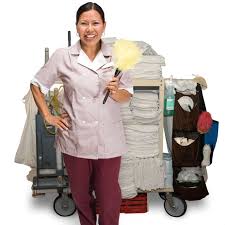 House keeping linen trolleys and mop carts