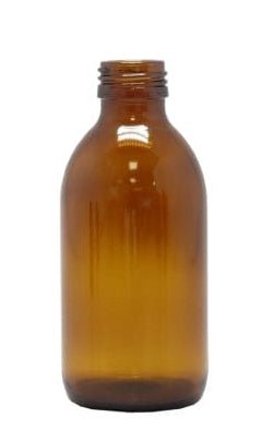 200ml Glass Bottle Amber - Habitat Cleaning Supplies Co
