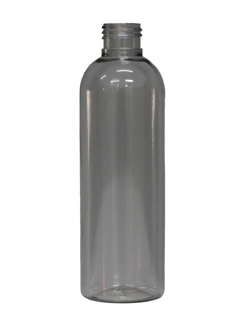 Clear plastic bottle