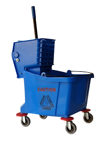 Mop Trolley & Wringer (Premium Industrial)