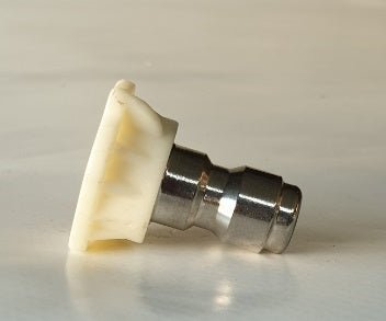 40 degree High-Pressure Nozzle White - Habitat Cleaning Supplies Co