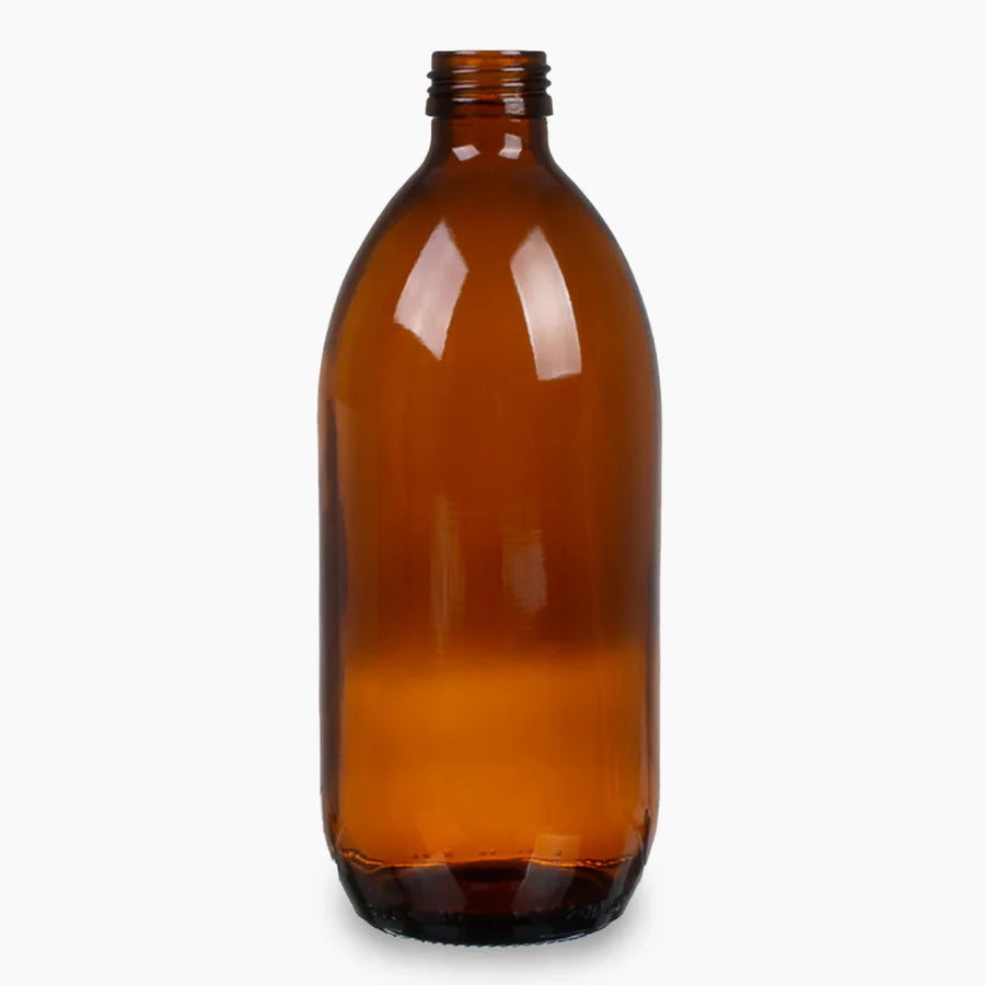 500ml Amber Glass 24mm