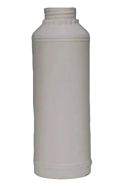 White cylindrical bottle o