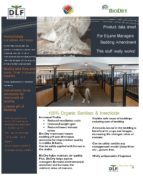 DLF Bio Dry - Bedding Amendment