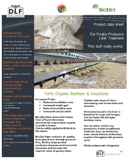 DLF Bio Dry - Bedding Amendment