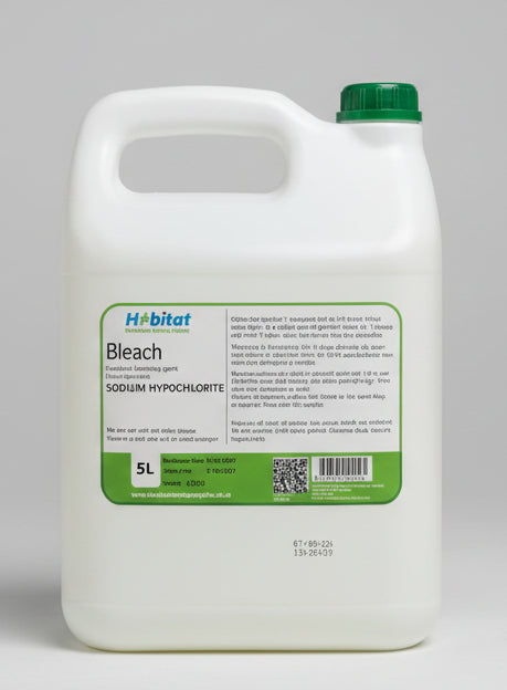 Bleach 5L white container