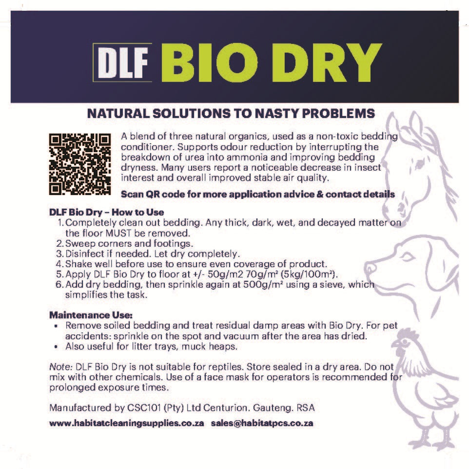 DLF Bio Dry - Bedding Amendment