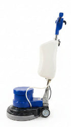 Rotary scrub and polish machine