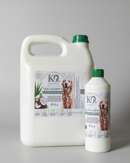 K9 5 and 500mls Dog Shampoo