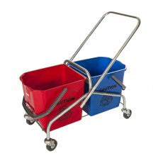 Mop Double Trolley Metal Frame