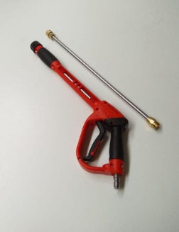 Red Gun For The High-Presure Washer