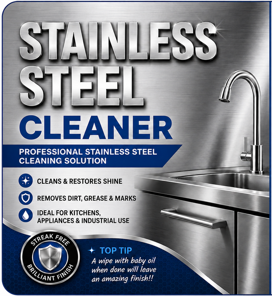 Stainless steel cleaner
