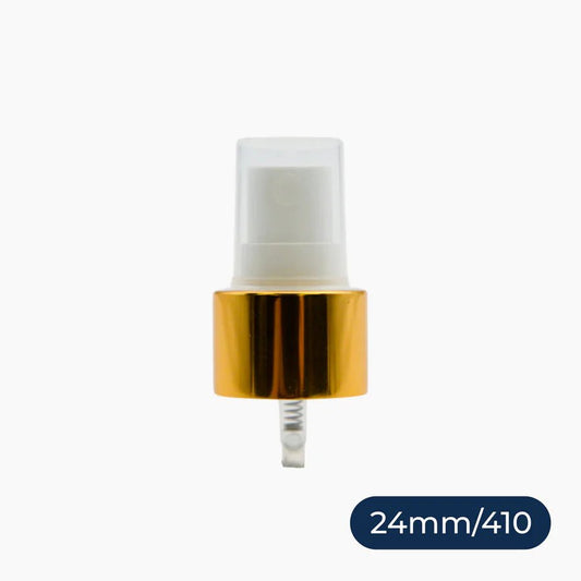 Atomiser-Spray Gold Collar Top - Habitat Cleaning Supplies Co