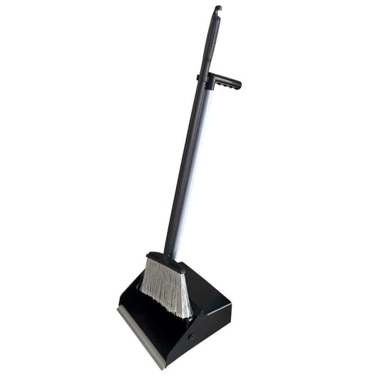 Long Handle Ind Flip pan and Brush set - Habitat Cleaning Supplies Co