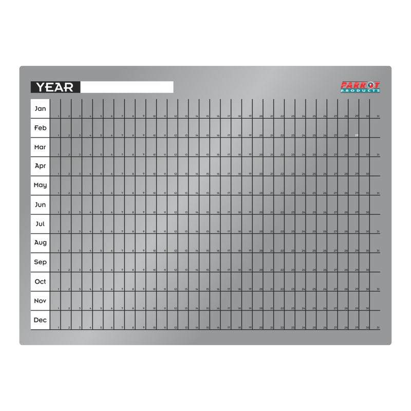 YEAR PLANNER MAGNETIC 1200*900mm