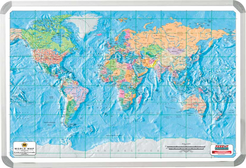 MAP - WORLD - AA 1200*900mm