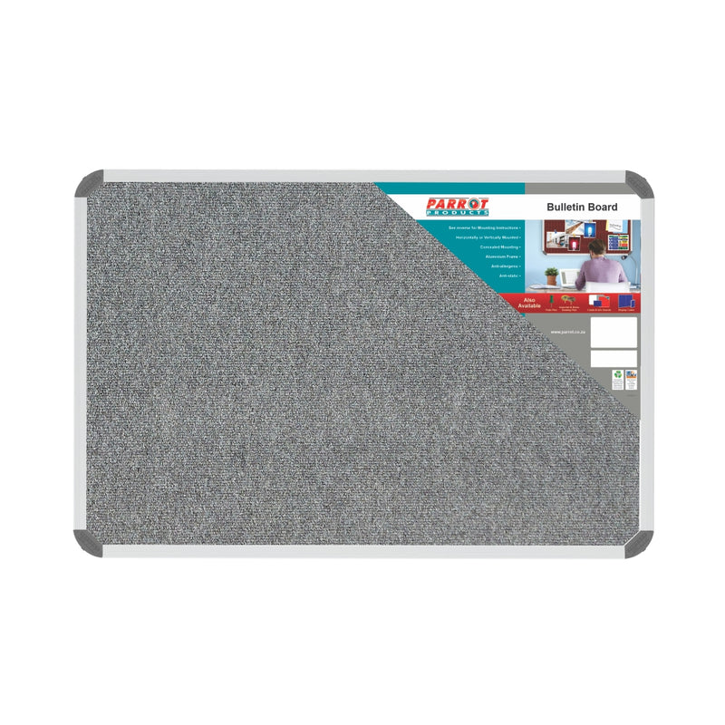 BULLETIN BOARD RIBBED ALUM FRAME 900*600MM LAUREL