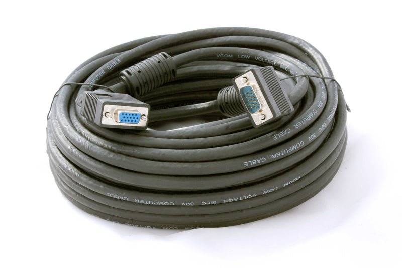 CABLE 15 PIN MALE TO FEMALE VGA 20M
