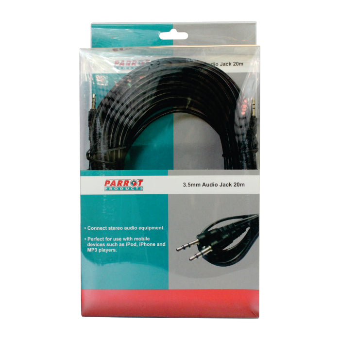 CABLE -  AUDIO 3.5MM JACK - JACK 20M