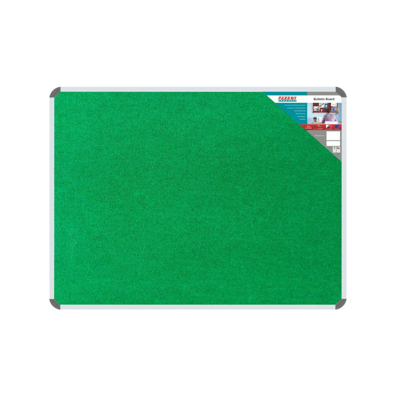 BULLETIN BOARD RIBBED ALUM FRAME 600*450MM PALM