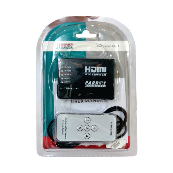 ADAPTOR - HDMI SWITCH 5 TO 1