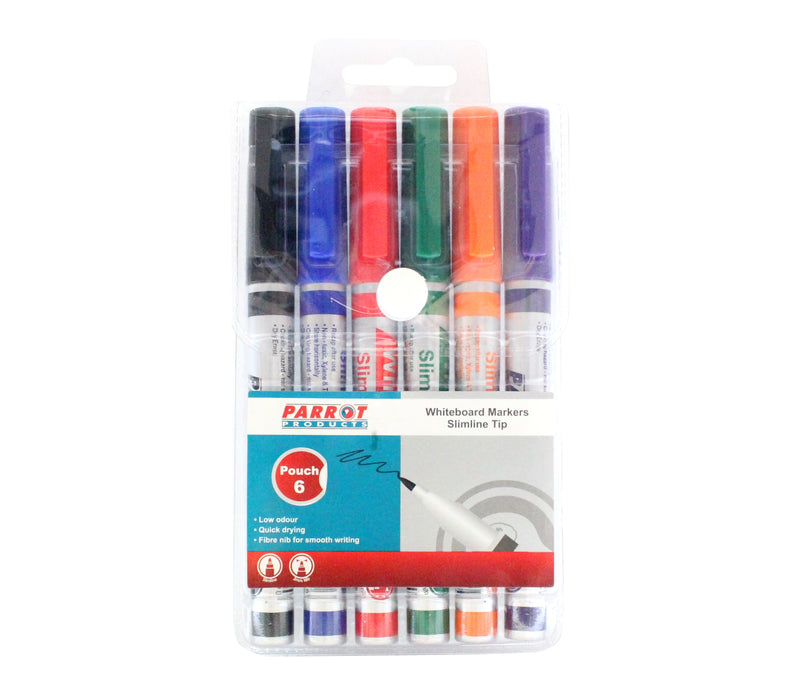 MARKER WHITEBOARD SLIMLINE POUCH 6