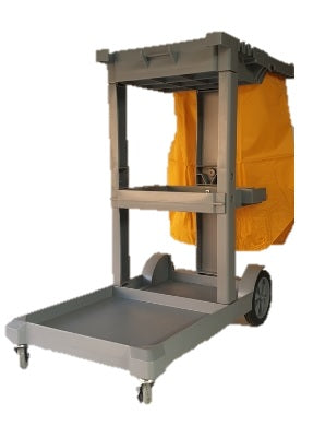 Janitorial Trolley & Waste Bag