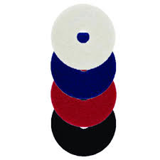 Rotary floor pads