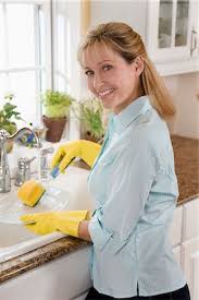 Yellow Kitchen Glove - Habitat Cleaning Supplies Co